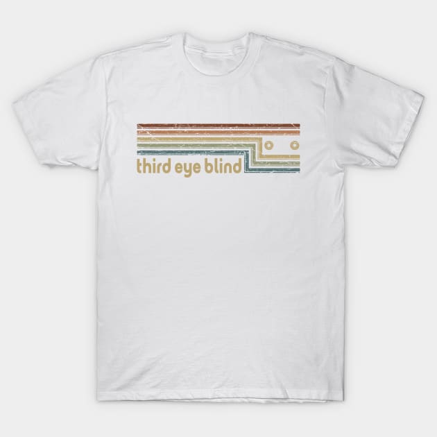 Third Eye Blind Cassette Stripes T-Shirt by casetifymask